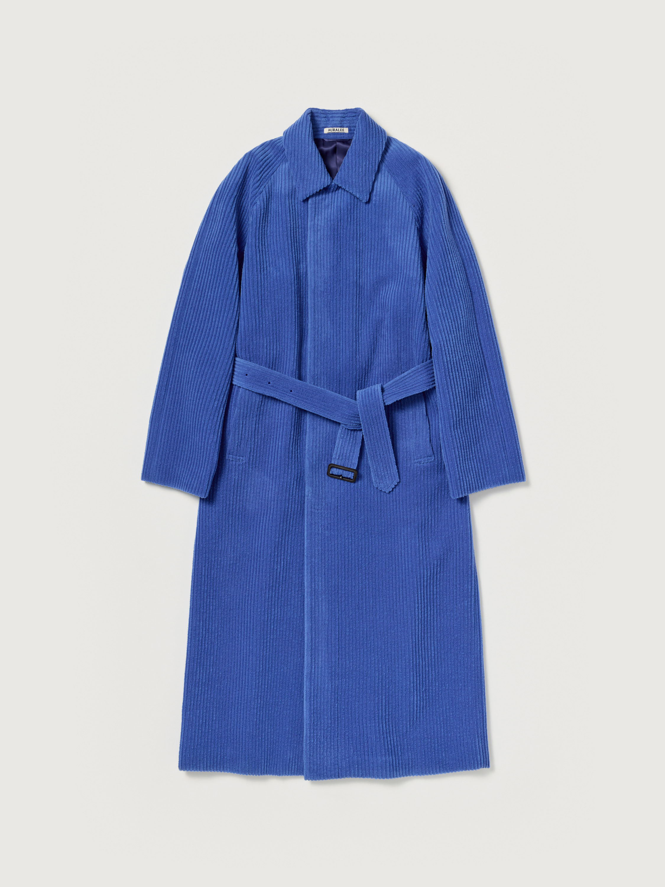 WOOL CASHMERE CORDUROY SOUTIEN COLLAR COAT 詳細画像 ROYAL BLUE 1