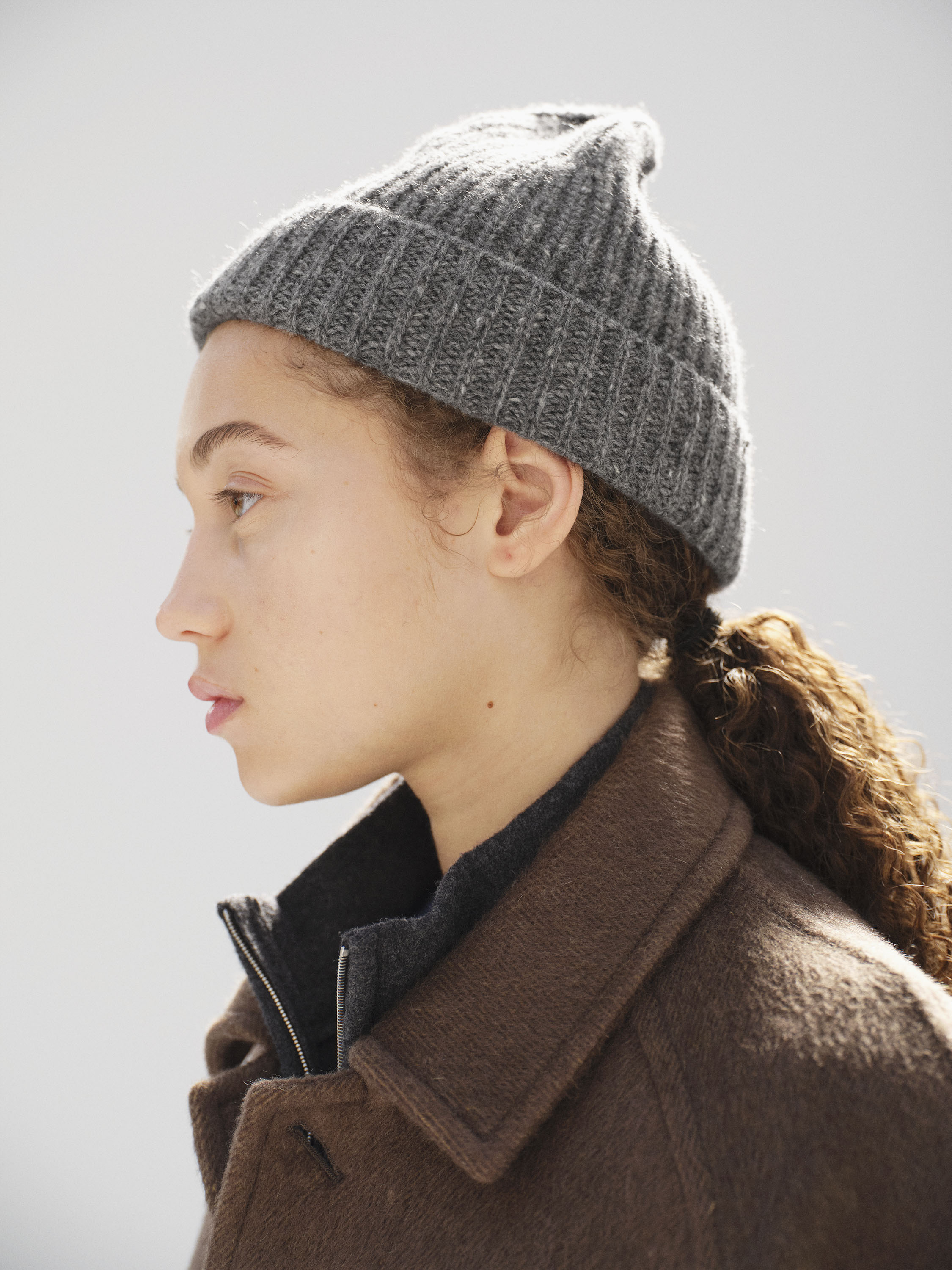 CASHMERE NEP KNIT CAP 詳細画像 MIX GRAY 2