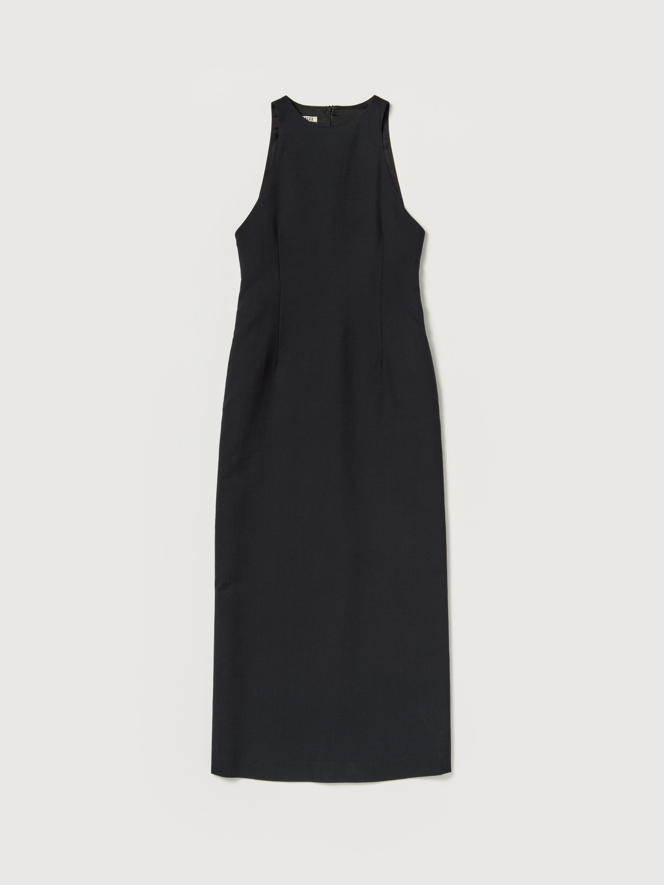 TENSE WOOL DOUBLE CLOTH SLEEVELESS DRESS 詳細画像 BLACK 5