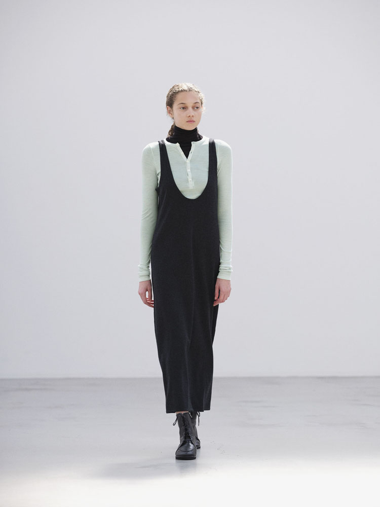 HIGH TWIST WOOL KNIT DRESS