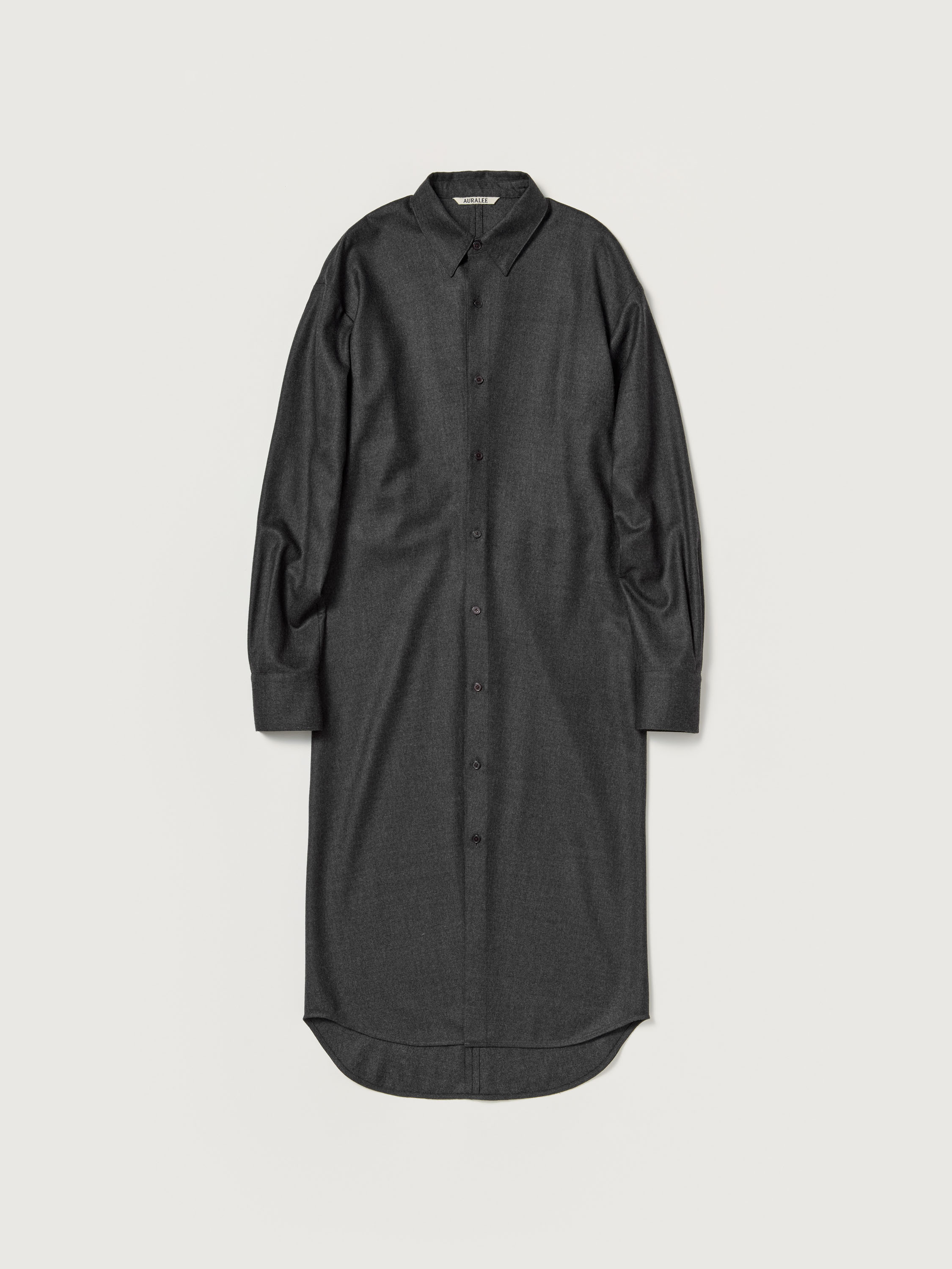 SUPER LIGHT WOOL SHIRT DRESS 詳細画像 TOP CHARCOAL 6