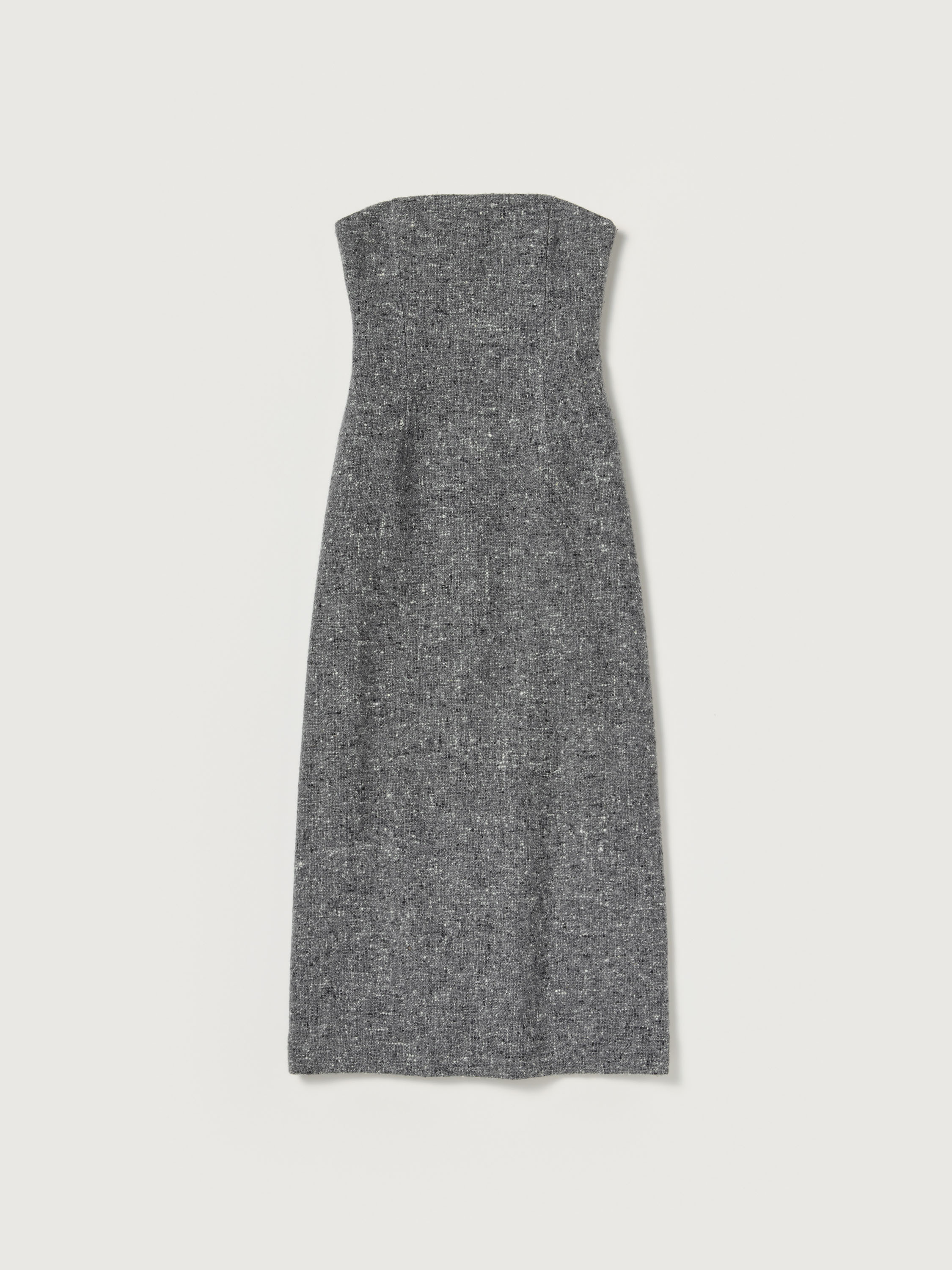 HOMESPUN TWEED DRESS 詳細画像 MIX GRAY 7