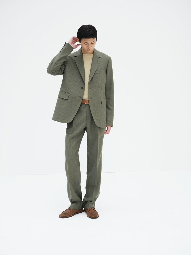 BLUEFACED WOOL JACKET - AURALEE Official Website