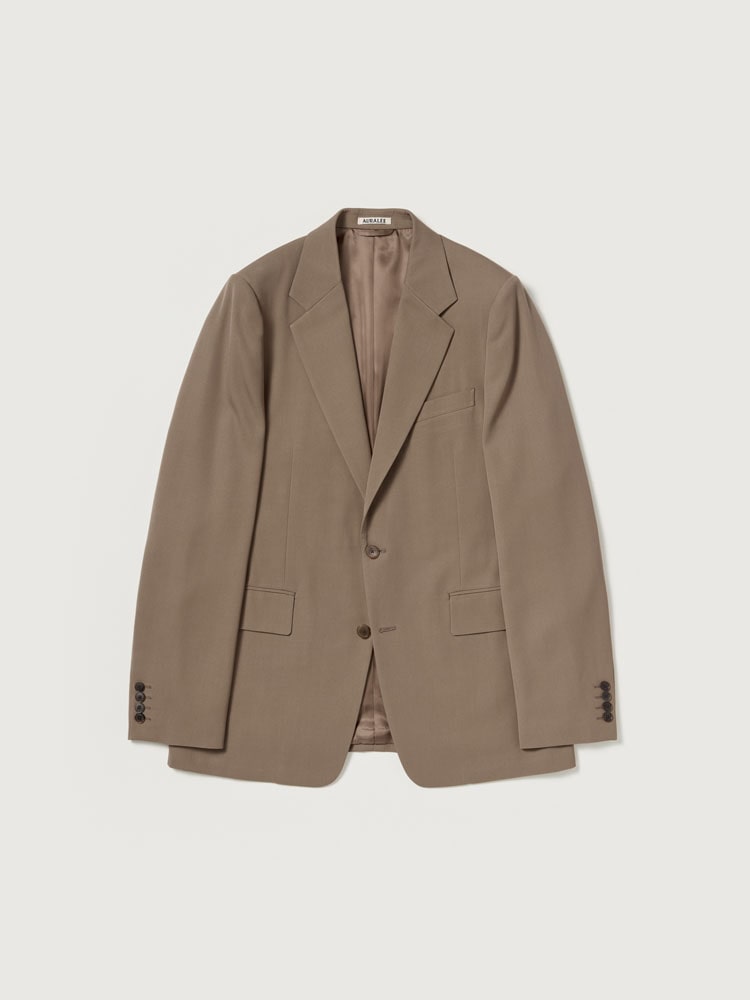 LIGHT WOOL MAX GABARDINE JACKET - AURALEE Official Website