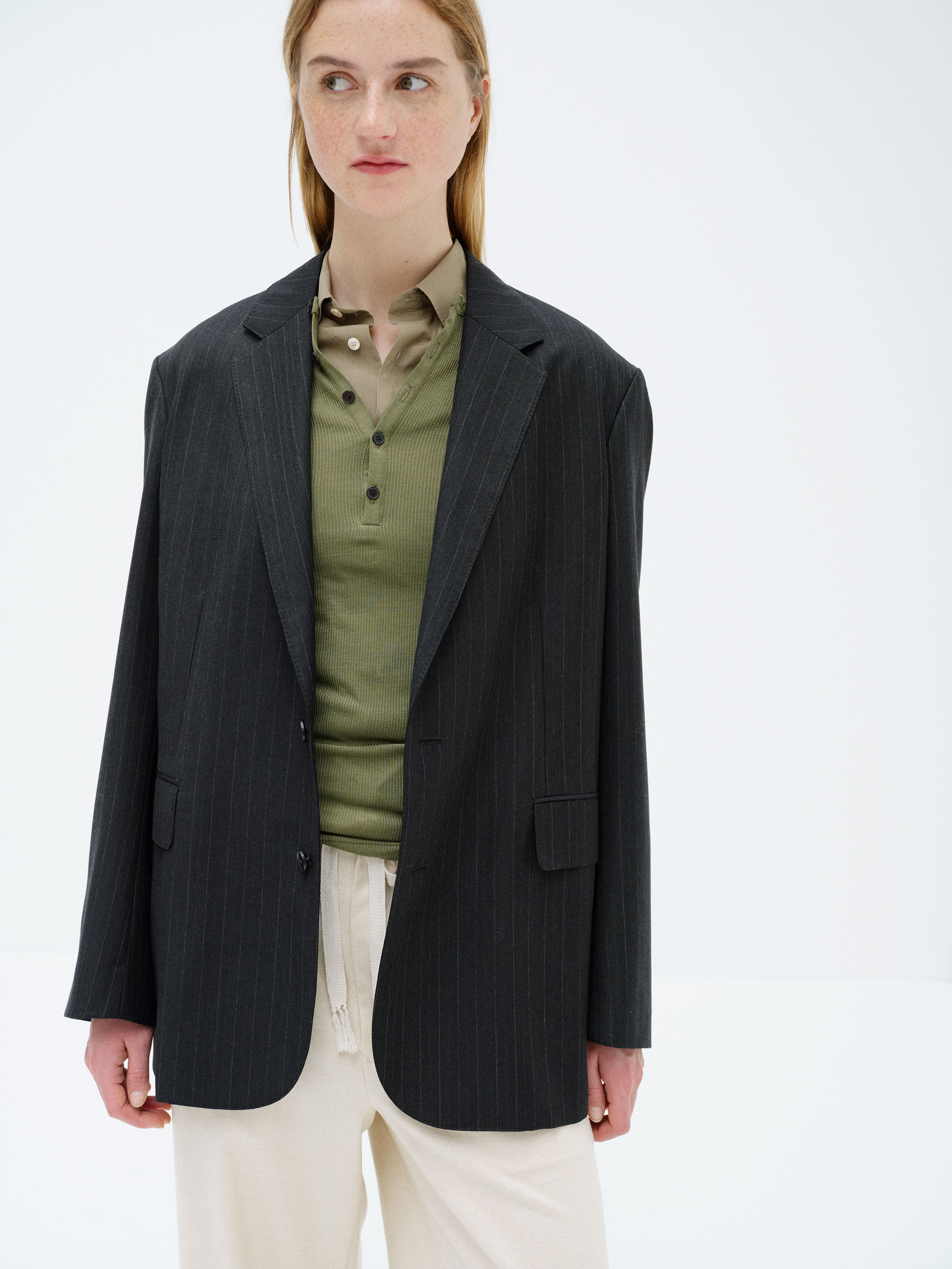 BLUEFACED WOOL JACKET - AURALEE Official Website