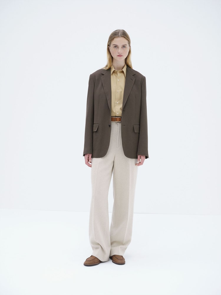 LIGHT WOOL MAX GABARDINE JACKET - AURALEE Official Website