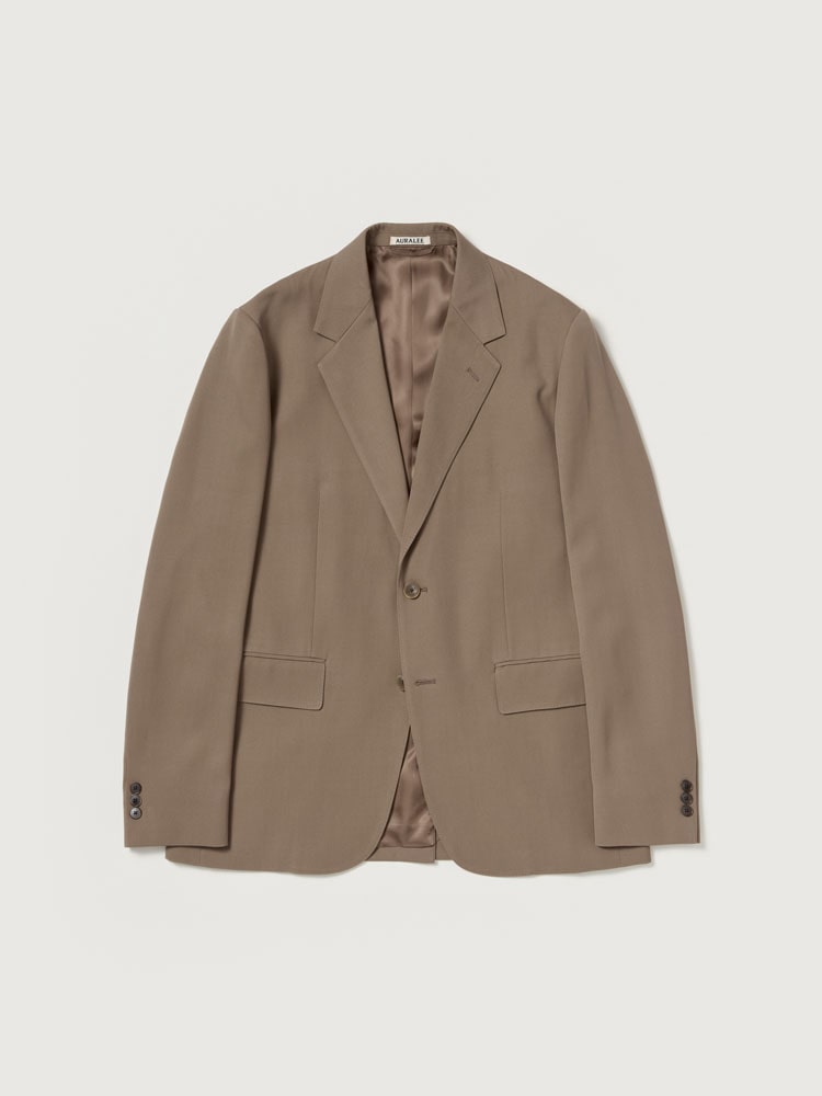 LIGHT WOOL MAX GABARDINE JACKET - AURALEE Official Website