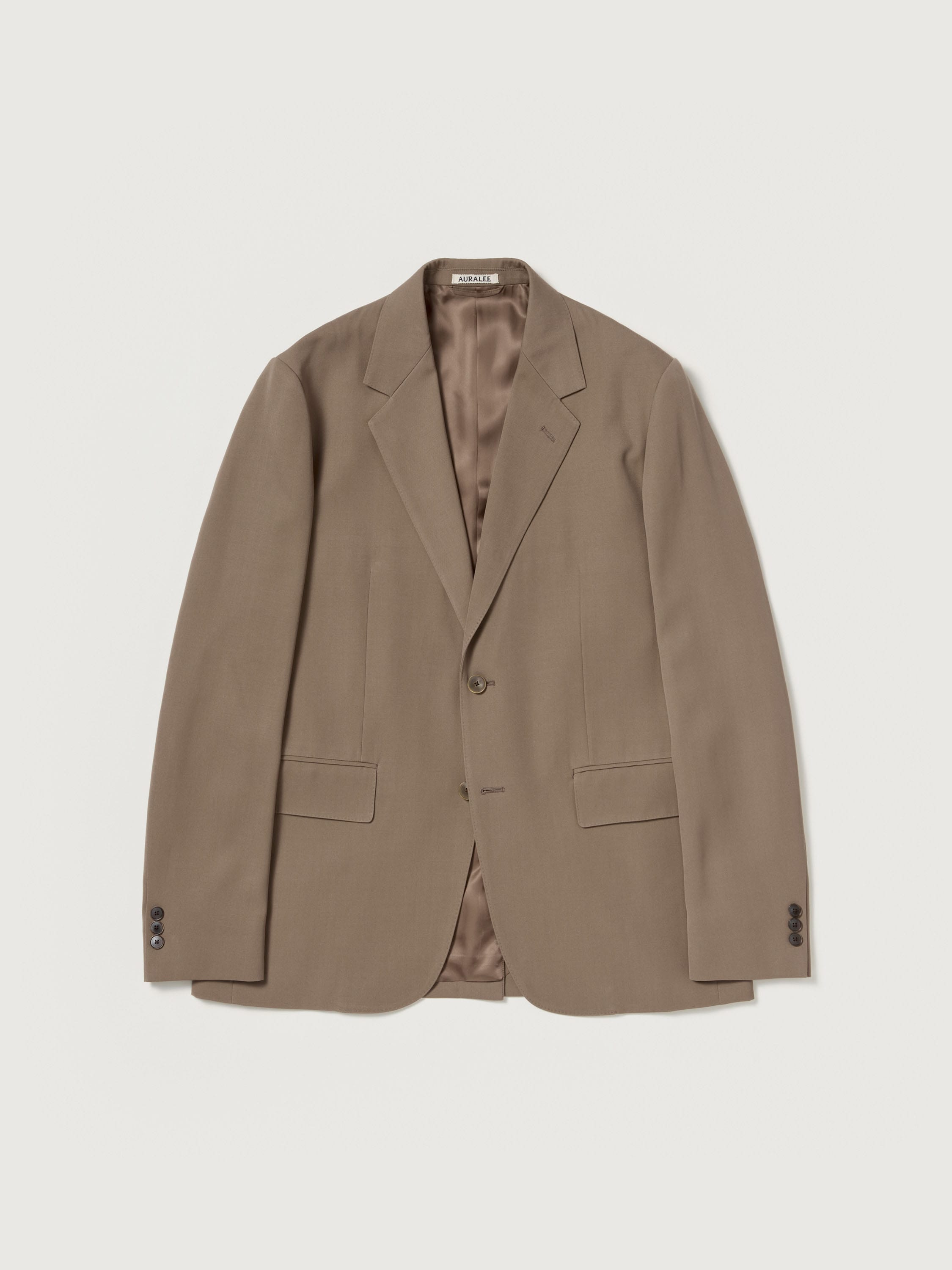 LIGHT WOOL MAX GABARDINE JACKET 詳細画像 MOCHA BEIGE 1