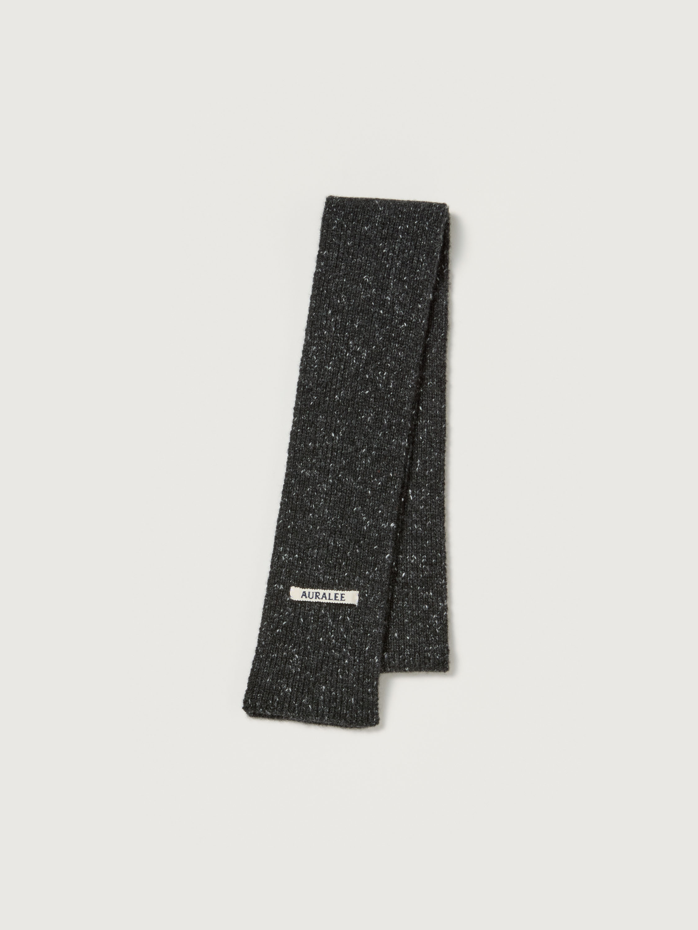 CASHMERE NEP KNIT STOLE 詳細画像 MIX BLACK 1