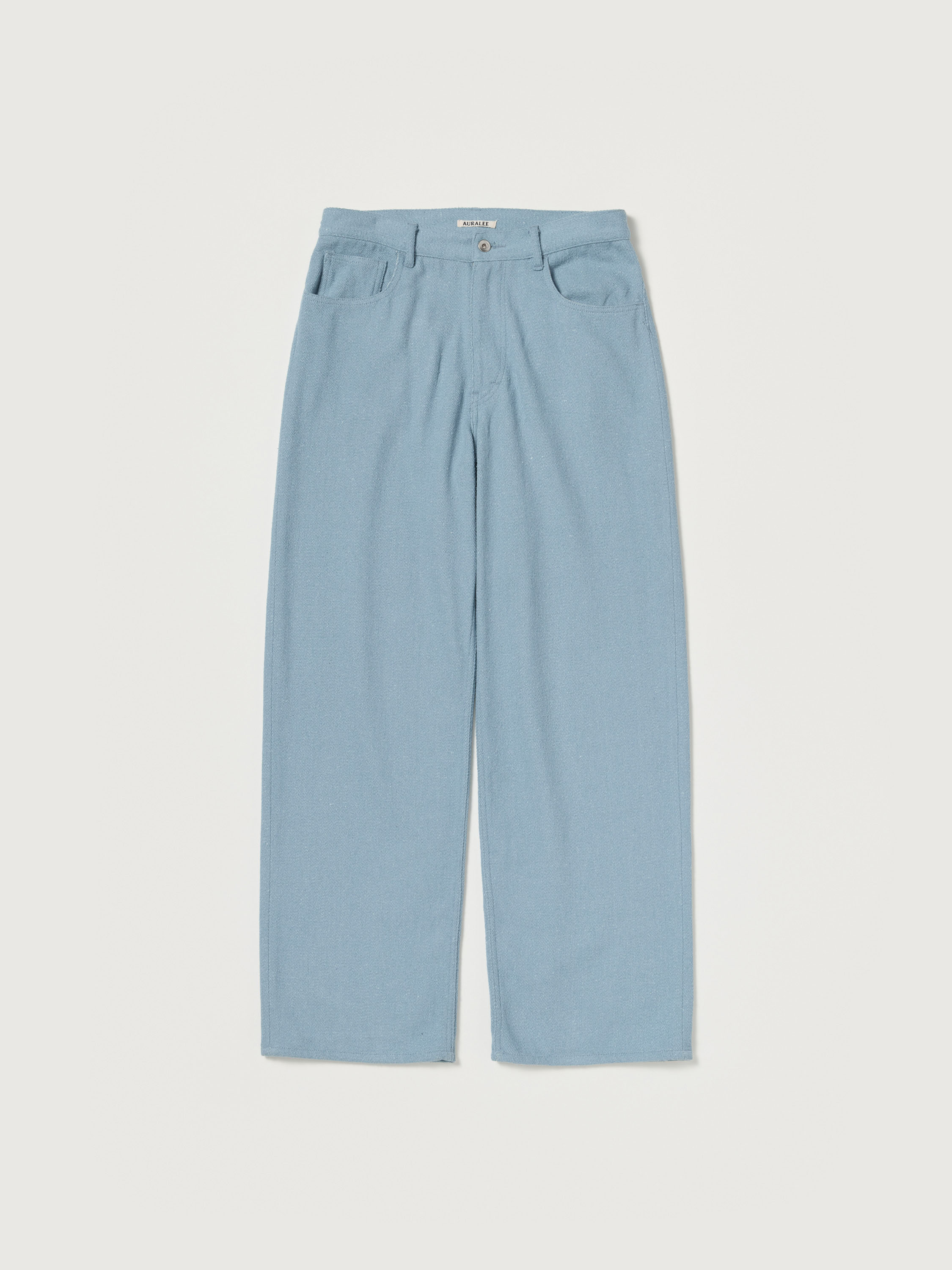 SILK NEP DENIM 5P WIDE PANTS 詳細画像 LIGHT BLUE 5