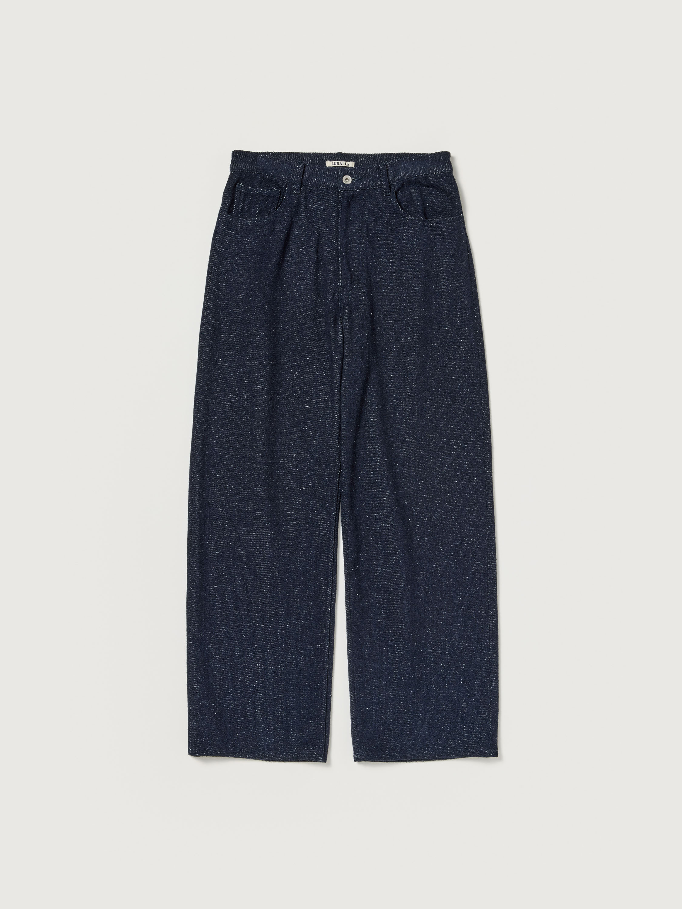 SILK NEP DENIM 5P WIDE PANTS 詳細画像 DARK NAVY 1