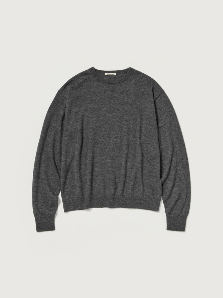 人気☆AURALEE WOOL CASHMERE HIGH GAUGE KNIT HIGH GAUGE SOFT CASHMERE KNIT P/O - AURALEE Official Website