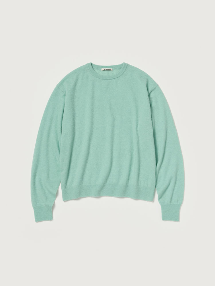 HIGH GAUGE SOFT CASHMERE KNIT P/O - AURALEE Official Website