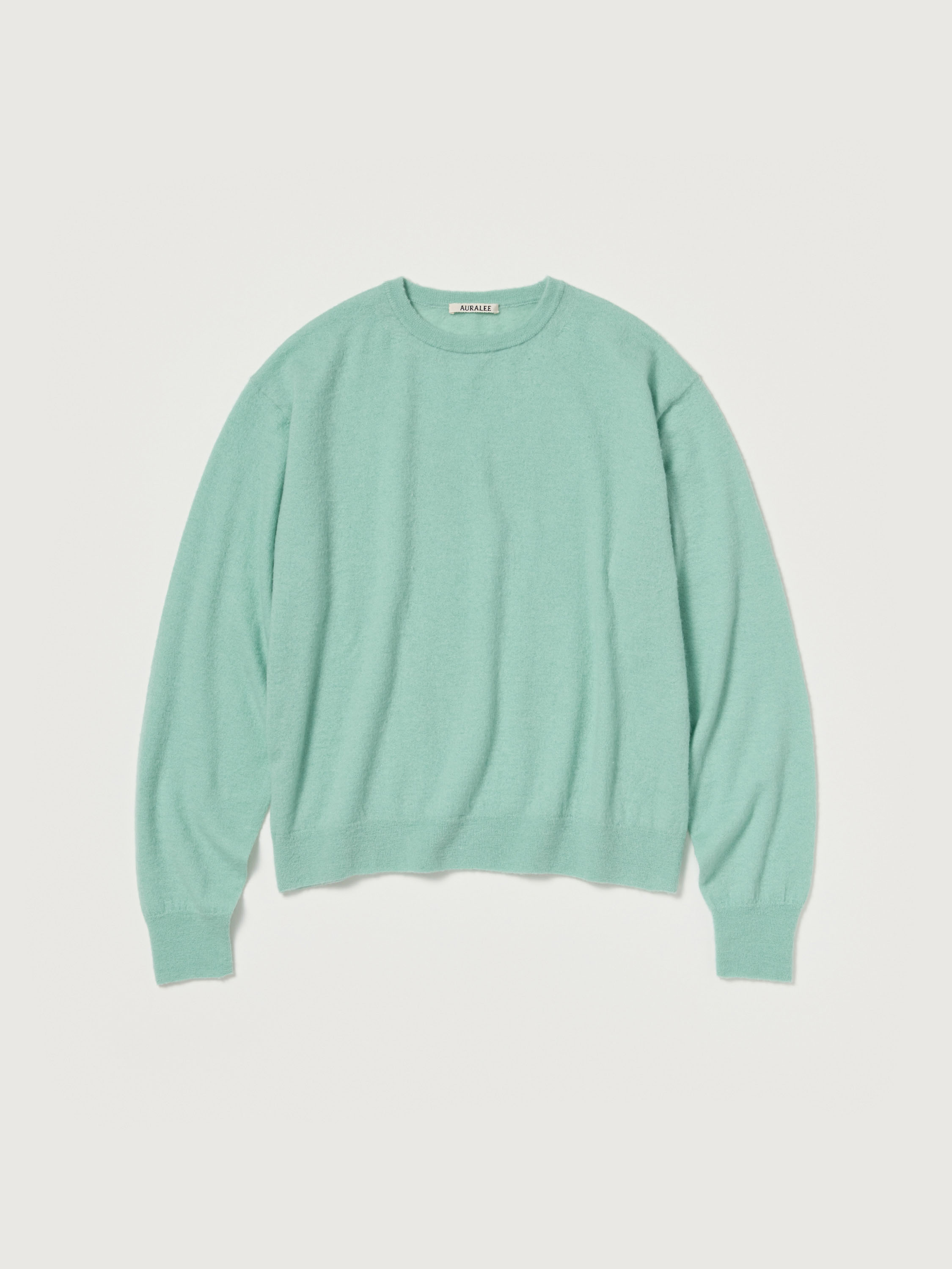 HIGH GAUGE SOFT CASHMERE KNIT P/O 詳細画像 MINT BLUE 1