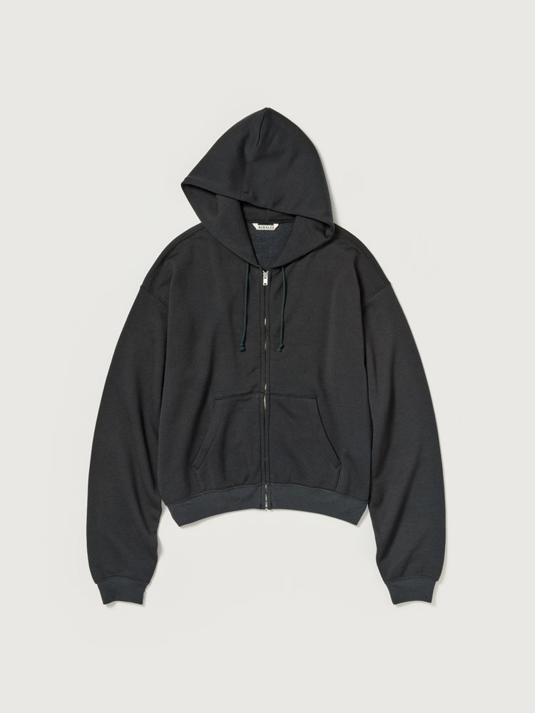 トップス 26ss AURALEE HIGH TWIST SWEAT ZIP PARKA HIGH-TWIST COMPACT SWEAT ZIP PARKA - AURALEE Official Website