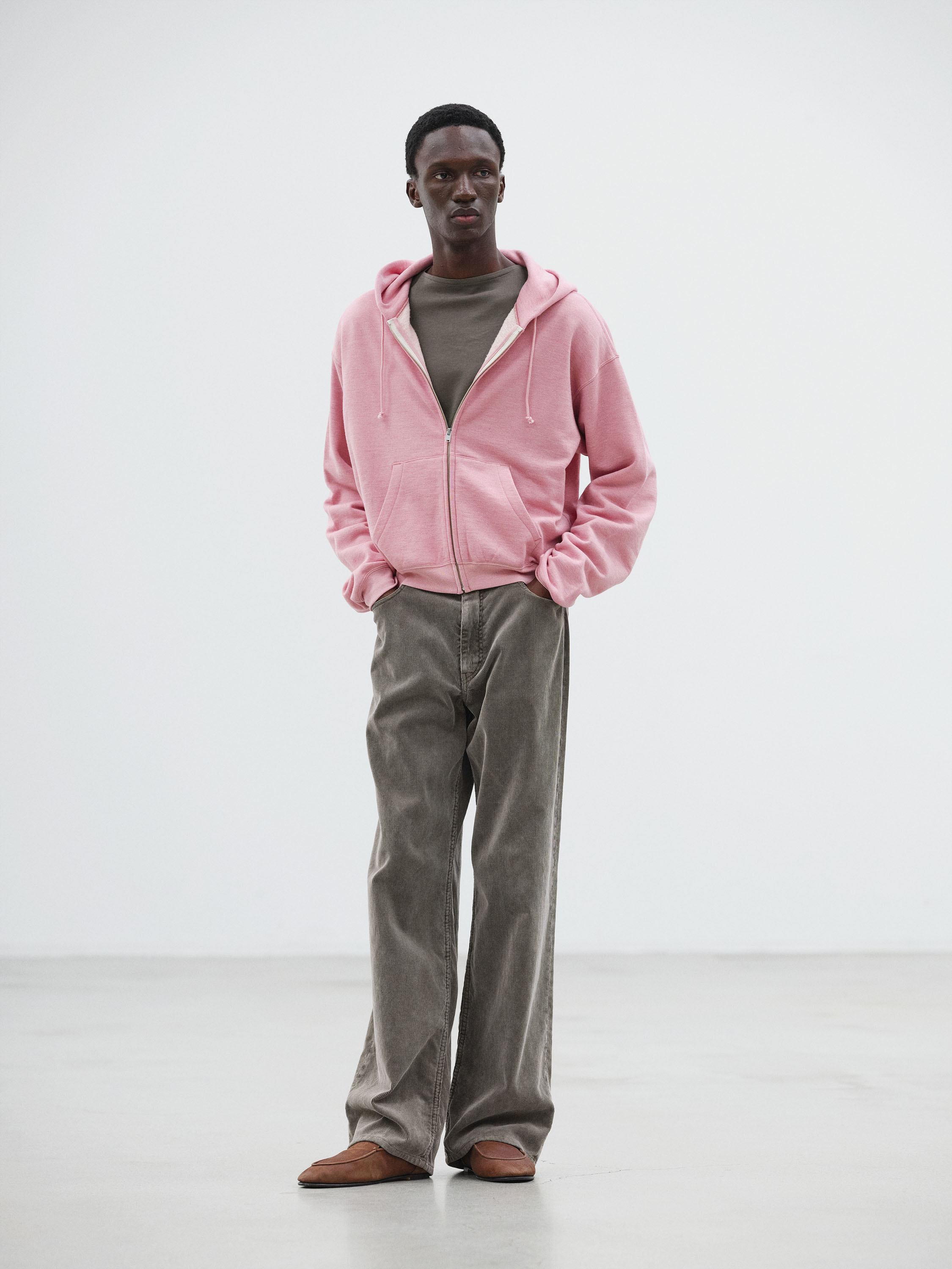 HIGH-TWIST COMPACT SWEAT ZIP PARKA - AURALEE Official Website