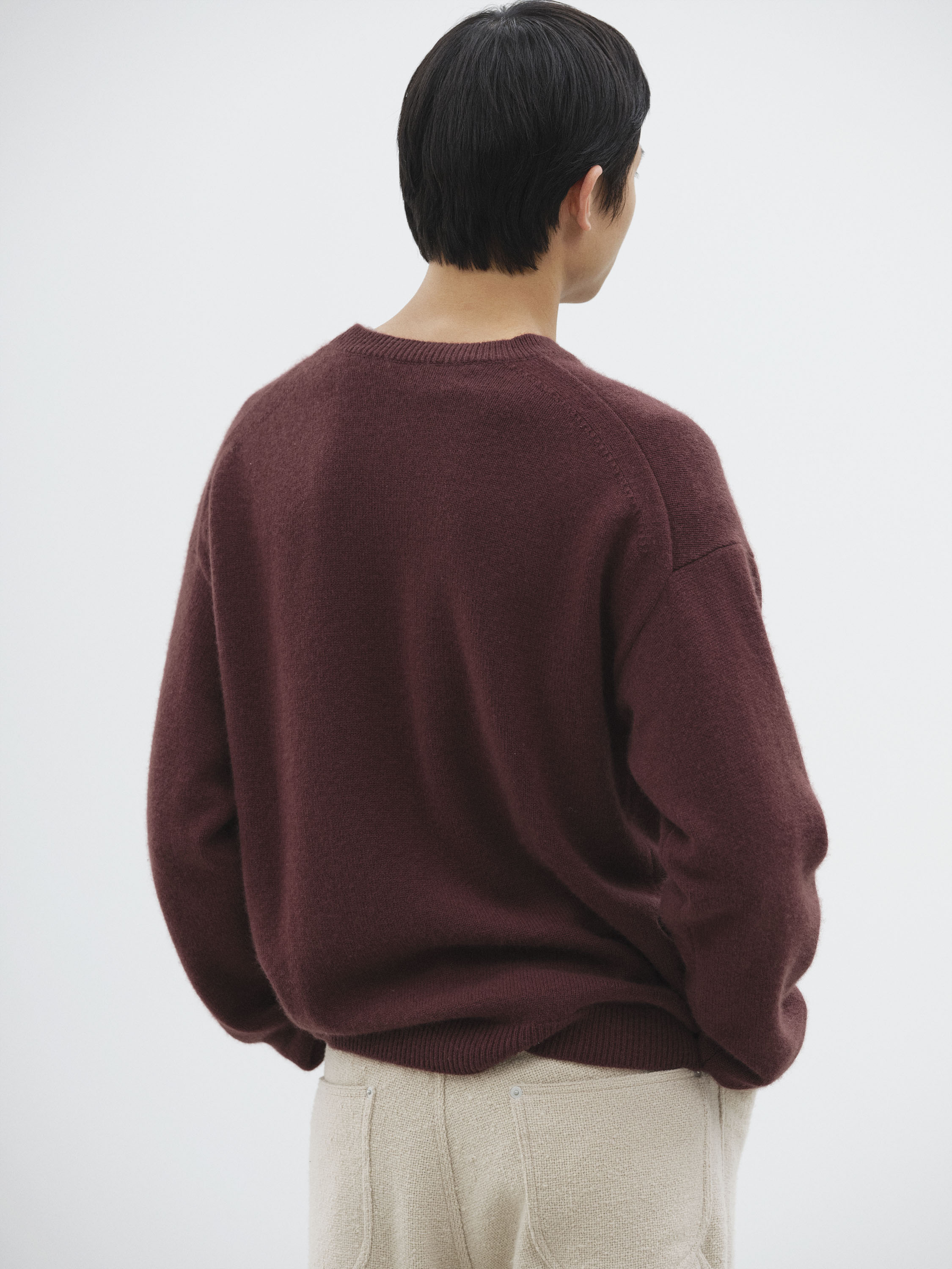 BABY CASHMERE KNIT P/O 詳細画像 RED BROWN 3