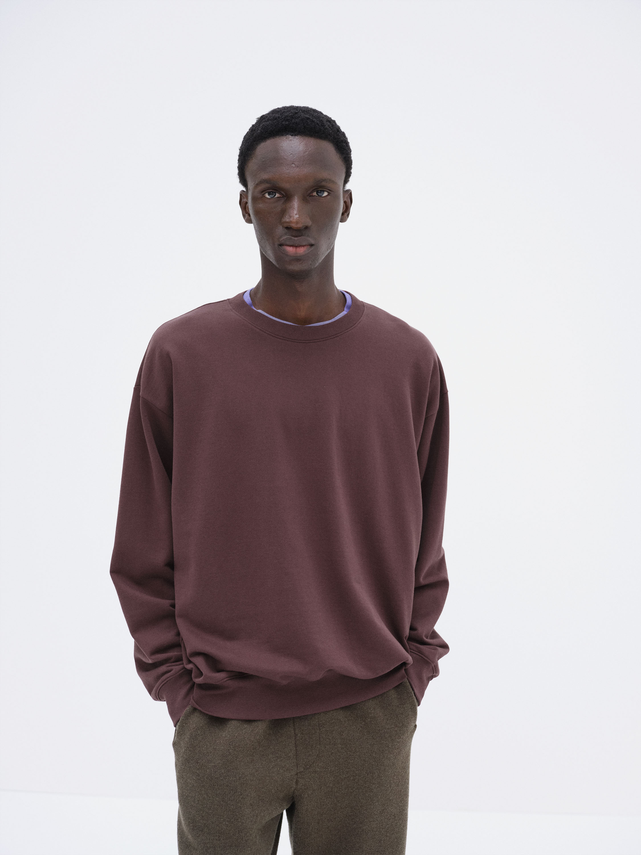 SUPER HIGH GAUGE SWEAT P/O 詳細画像 BURGUNDY 2