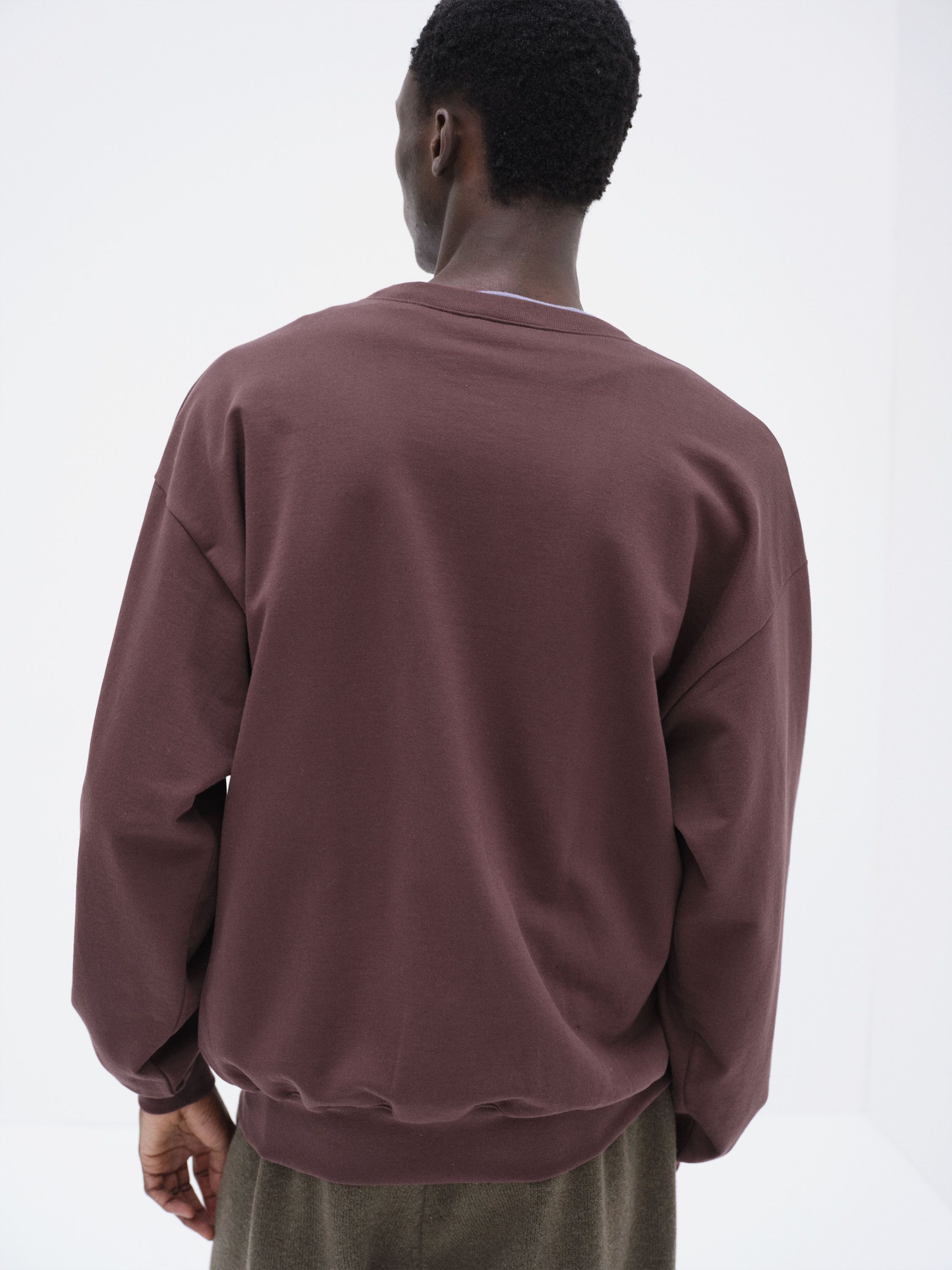 SUPER HIGH GAUGE SWEAT P/O 詳細画像 BURGUNDY 3