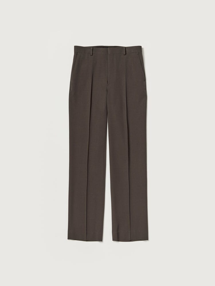 LIGHT WOOL MAX GABARDINE SLACKS - AURALEE Official Website