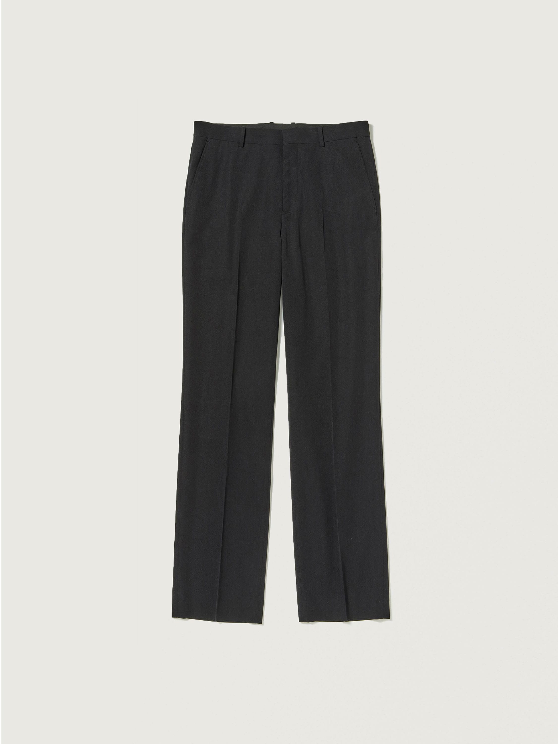 LIGHT WOOL MAX GABARDINE SLACKS 詳細画像 TOP BLACK 1