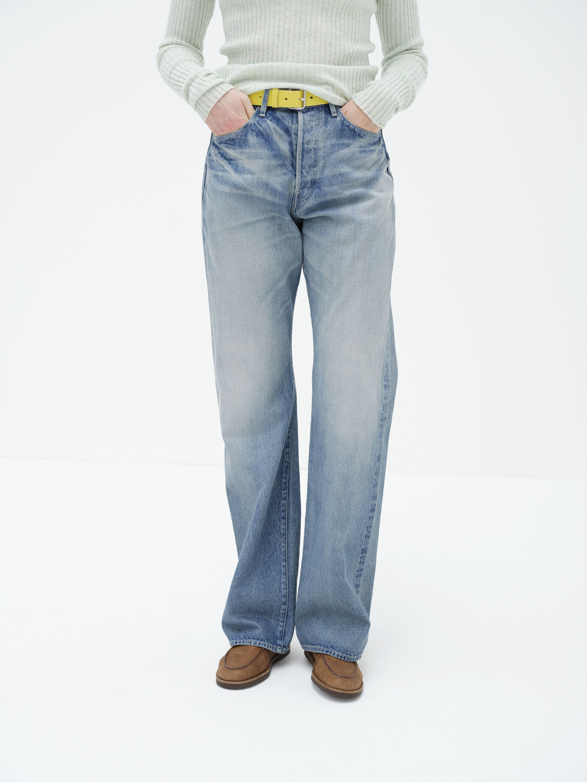 SELVEDGE FADED HEAVY DENIM PANTS 詳細画像 FADED INDIGO 2