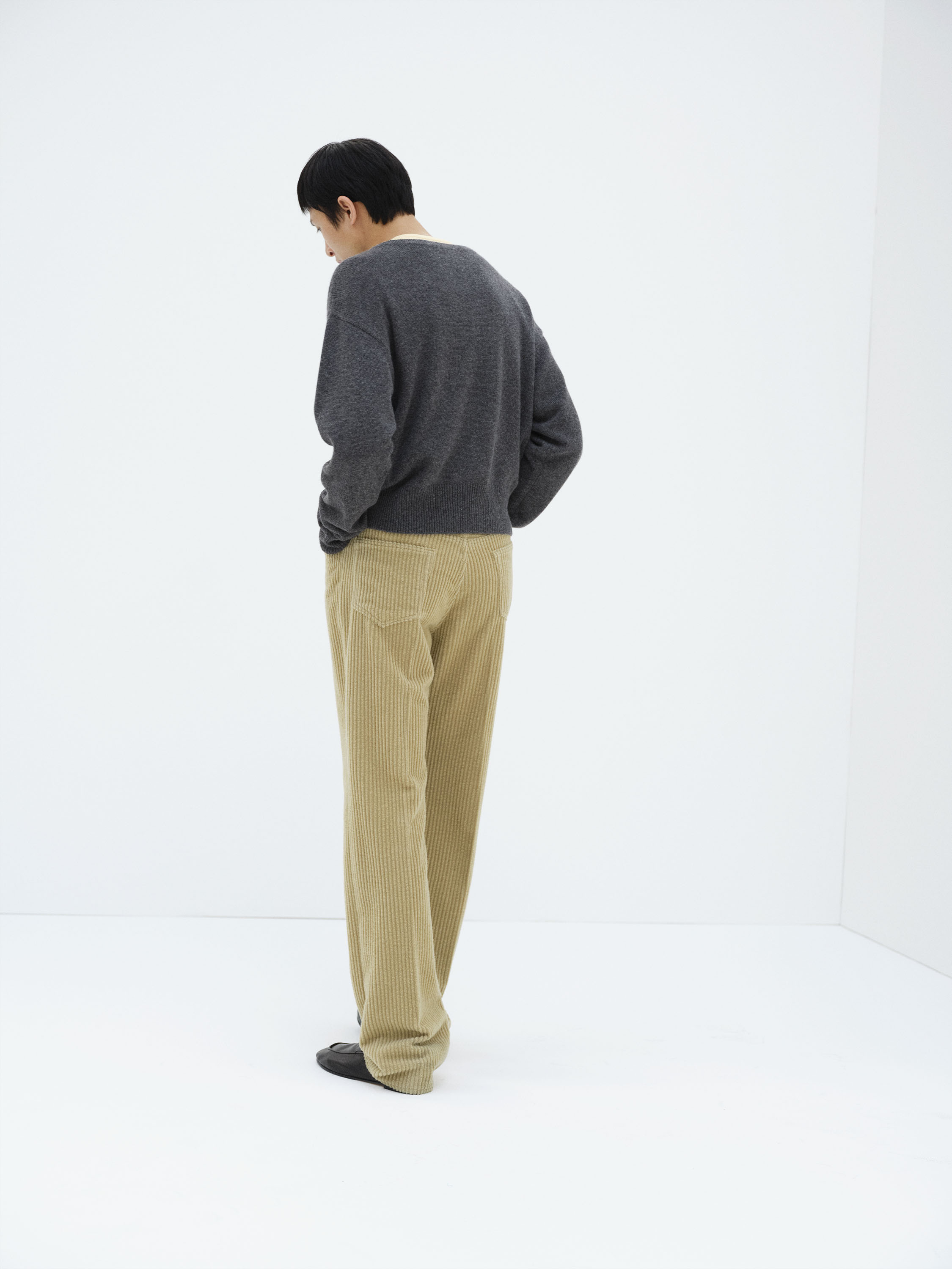 WOOL CASHMERE CORDUROY 5P PANTS 詳細画像 CAMEL BEIGE 5