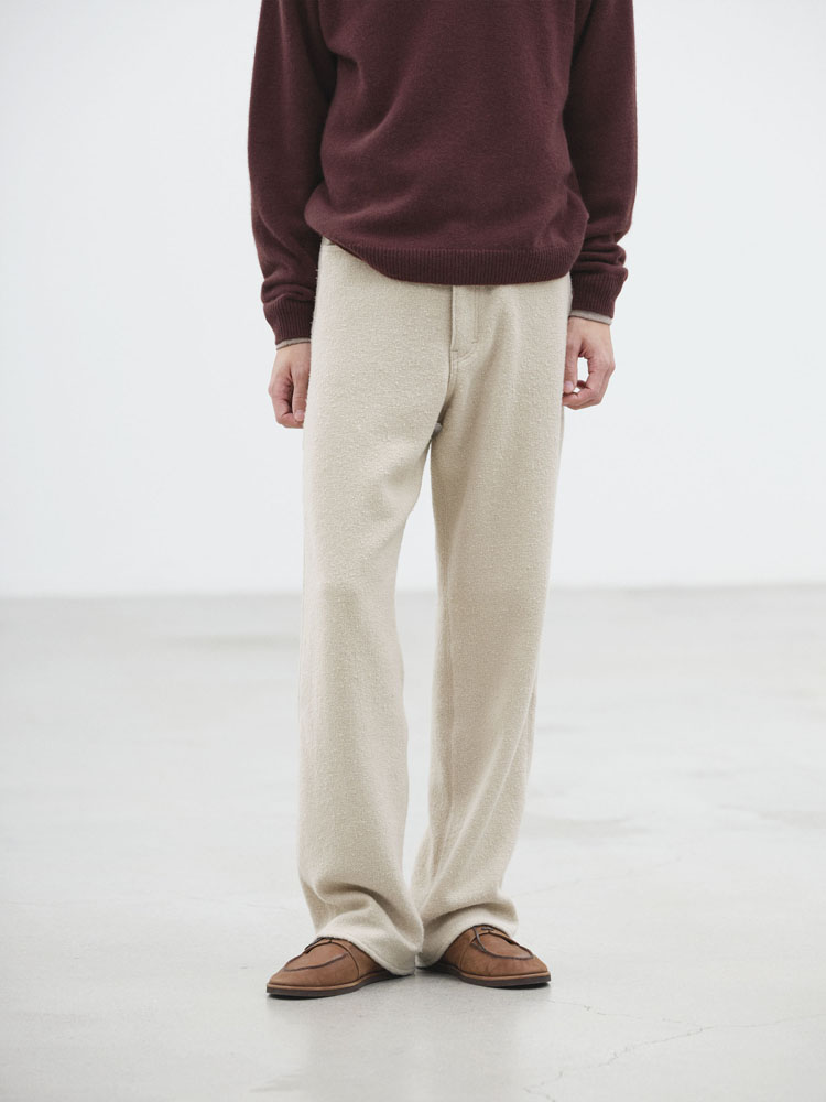 HOMESPUN TWEED PAINTER PANTS