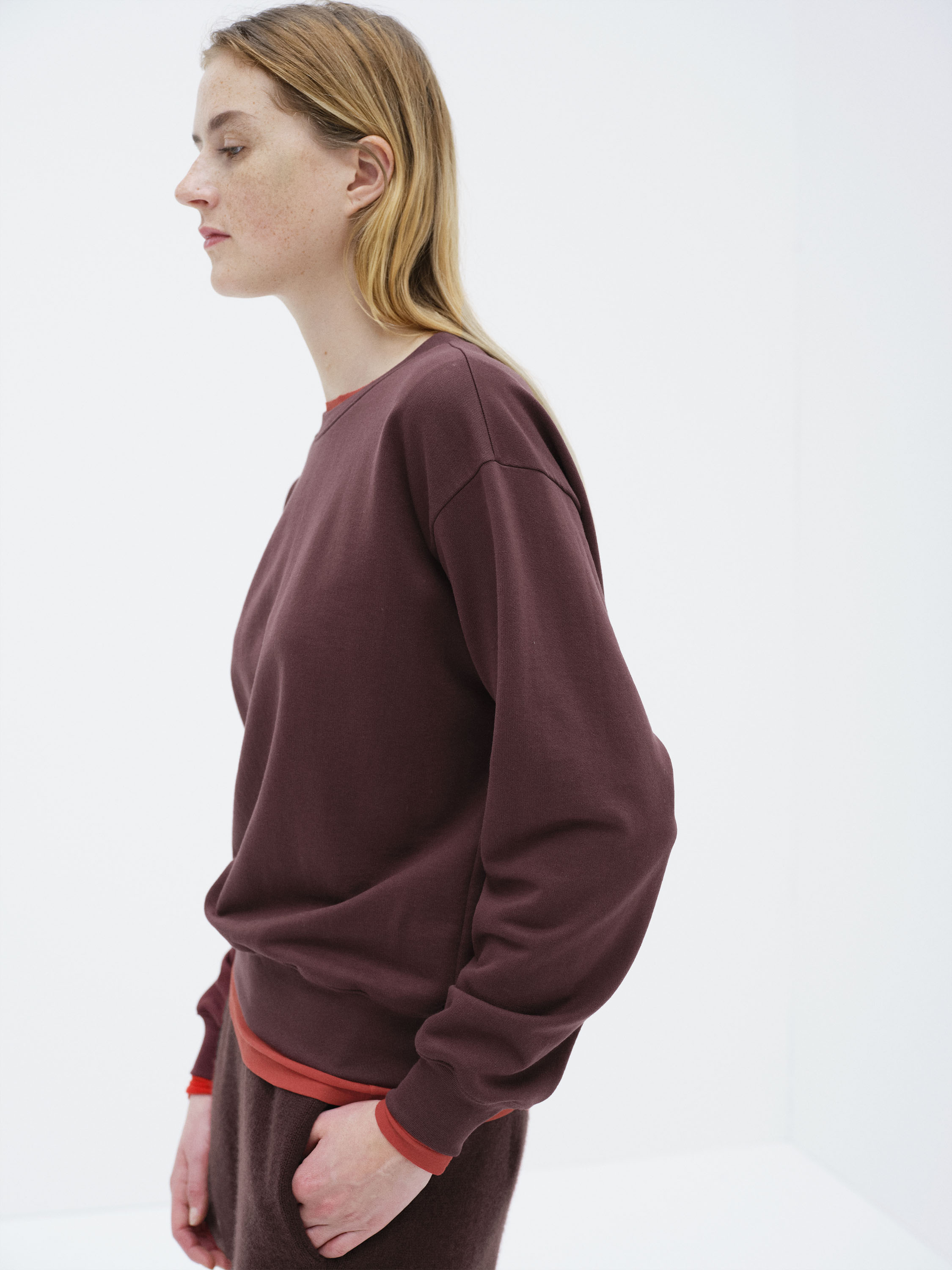 SUPER HIGH GAUGE SWEAT P/O 詳細画像 BURGUNDY 3