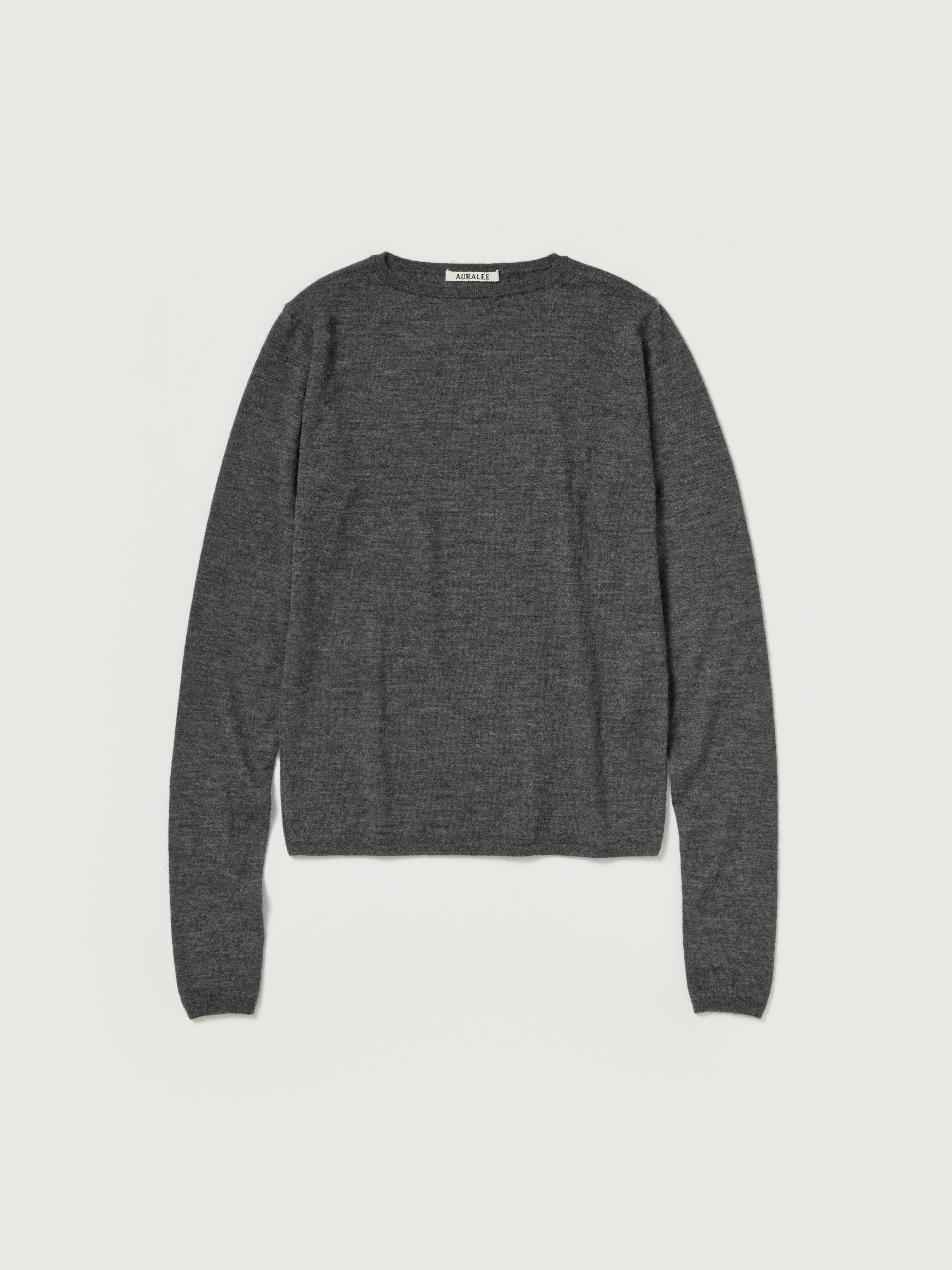 HIGH GAUGE SOFT CASHMERE KNIT P/O - AURALEE Official Website