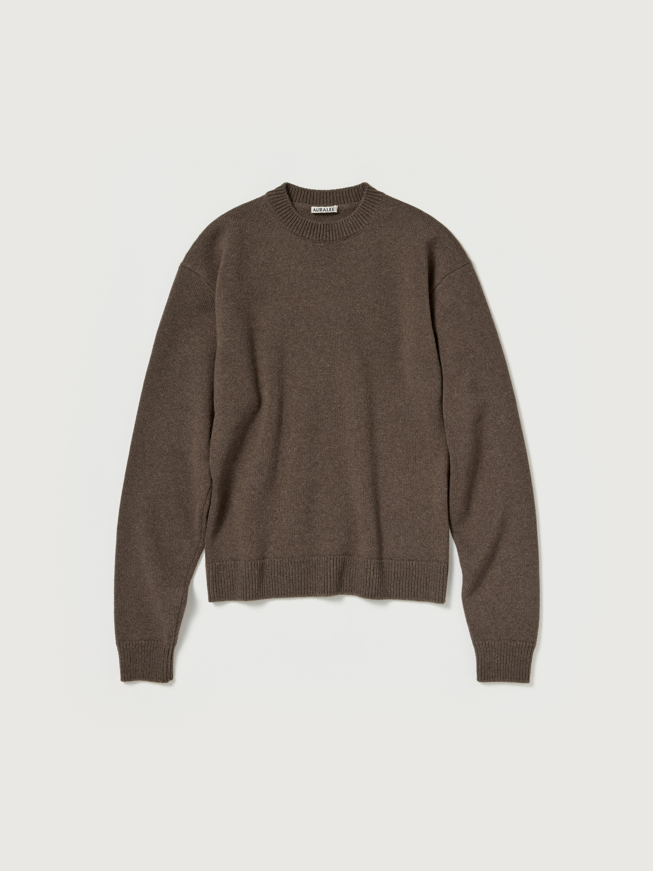 SUPER FINE WOOL KNIT P/O 詳細画像 TOP BROWN 1
