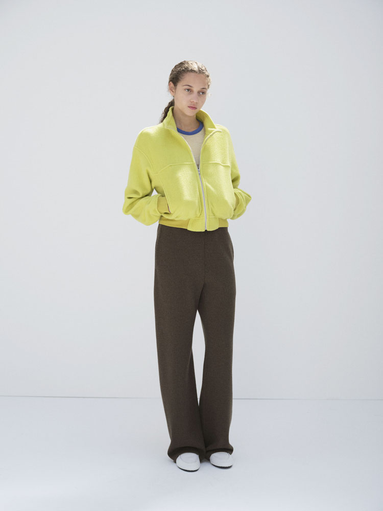 SUPER FINE WOOL KNIT PANTS