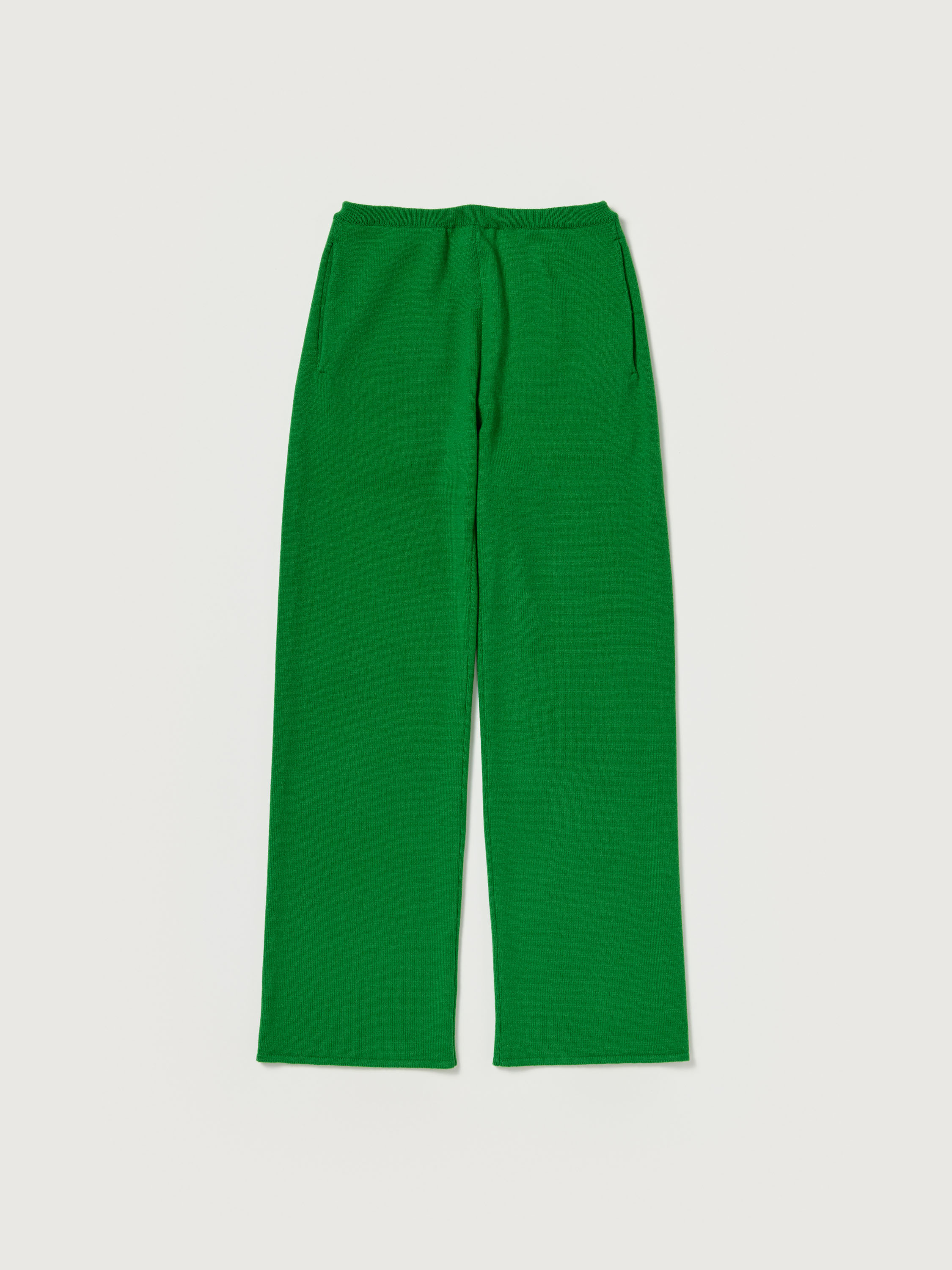 SUPER FINE WOOL KNIT PANTS 詳細画像 GREEN 1