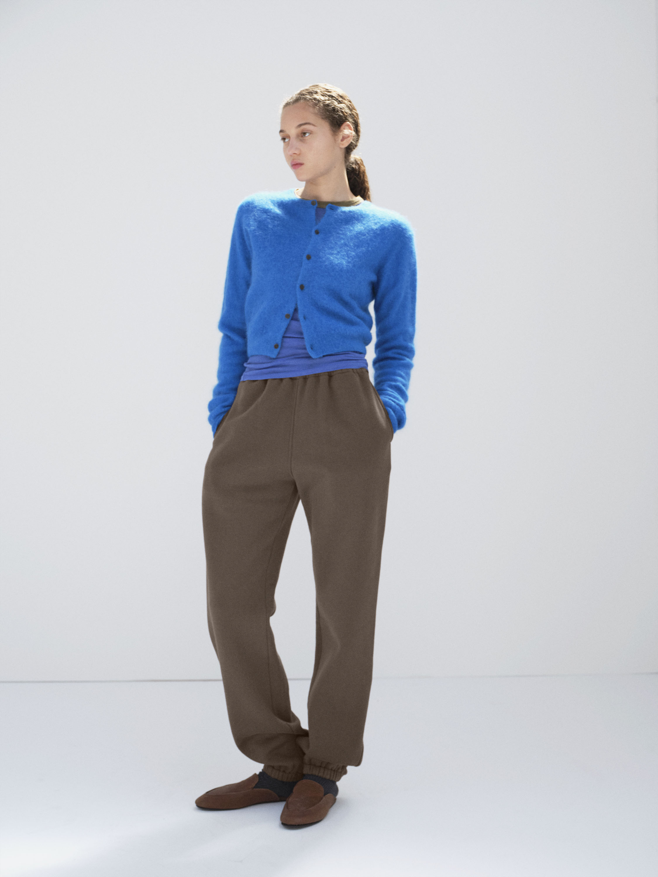 SMOOTH SOFT SWEAT PANTS 詳細画像 DARK BROWN 1