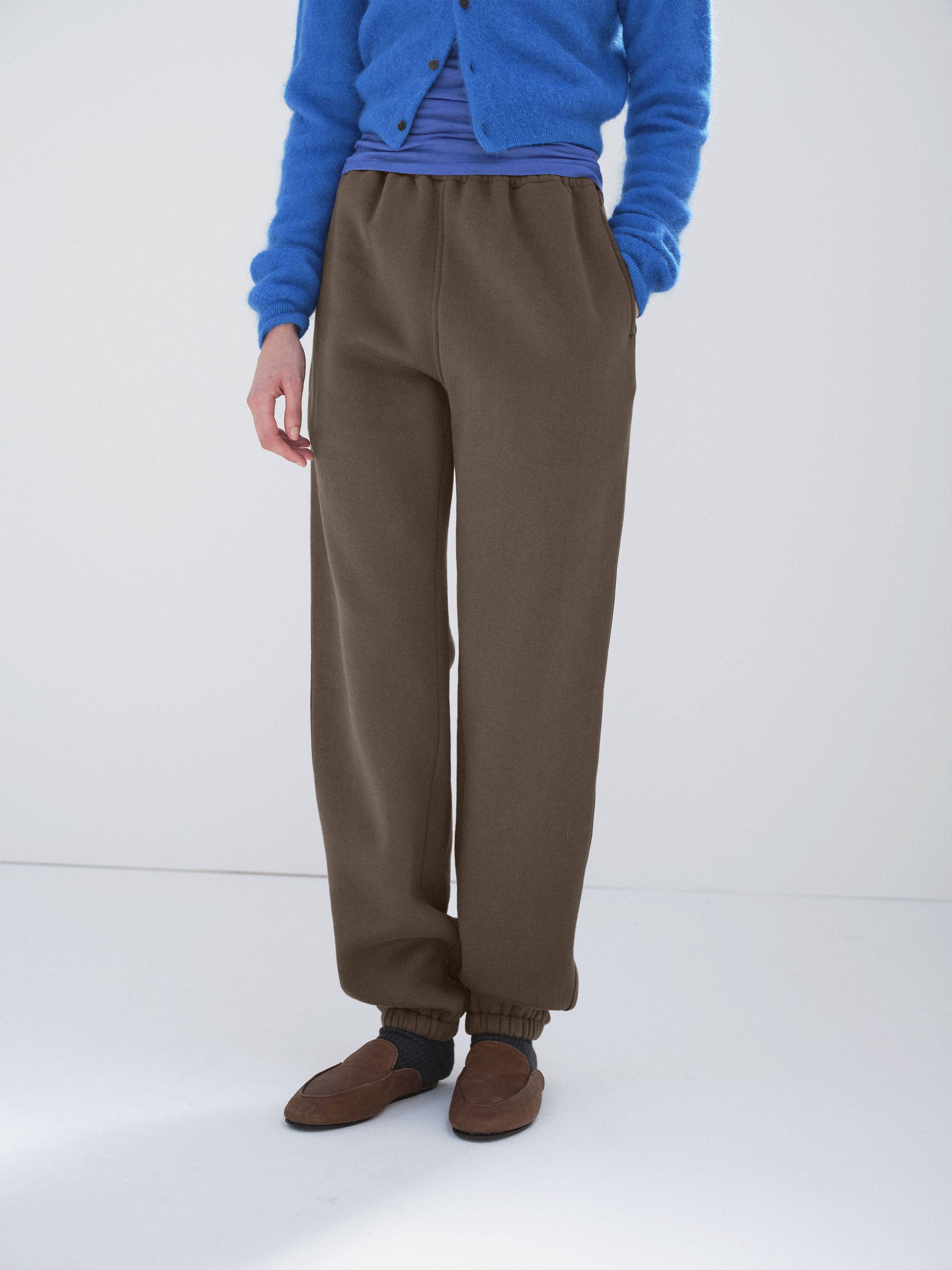 SMOOTH SOFT SWEAT PANTS 詳細画像 DARK BROWN 2
