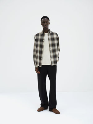 SUPER LIGHT WOOL CHECK SHIRT - AURALEE Official Website