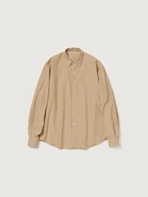 WASHED FINX TWILL BIG SHIRT