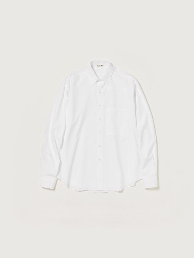 WASHED FINX TWILL BIG SHIRT