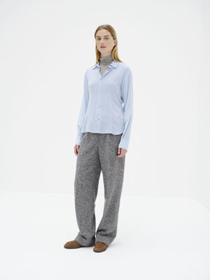 AIRY SILK GEORGETTE SHIRT