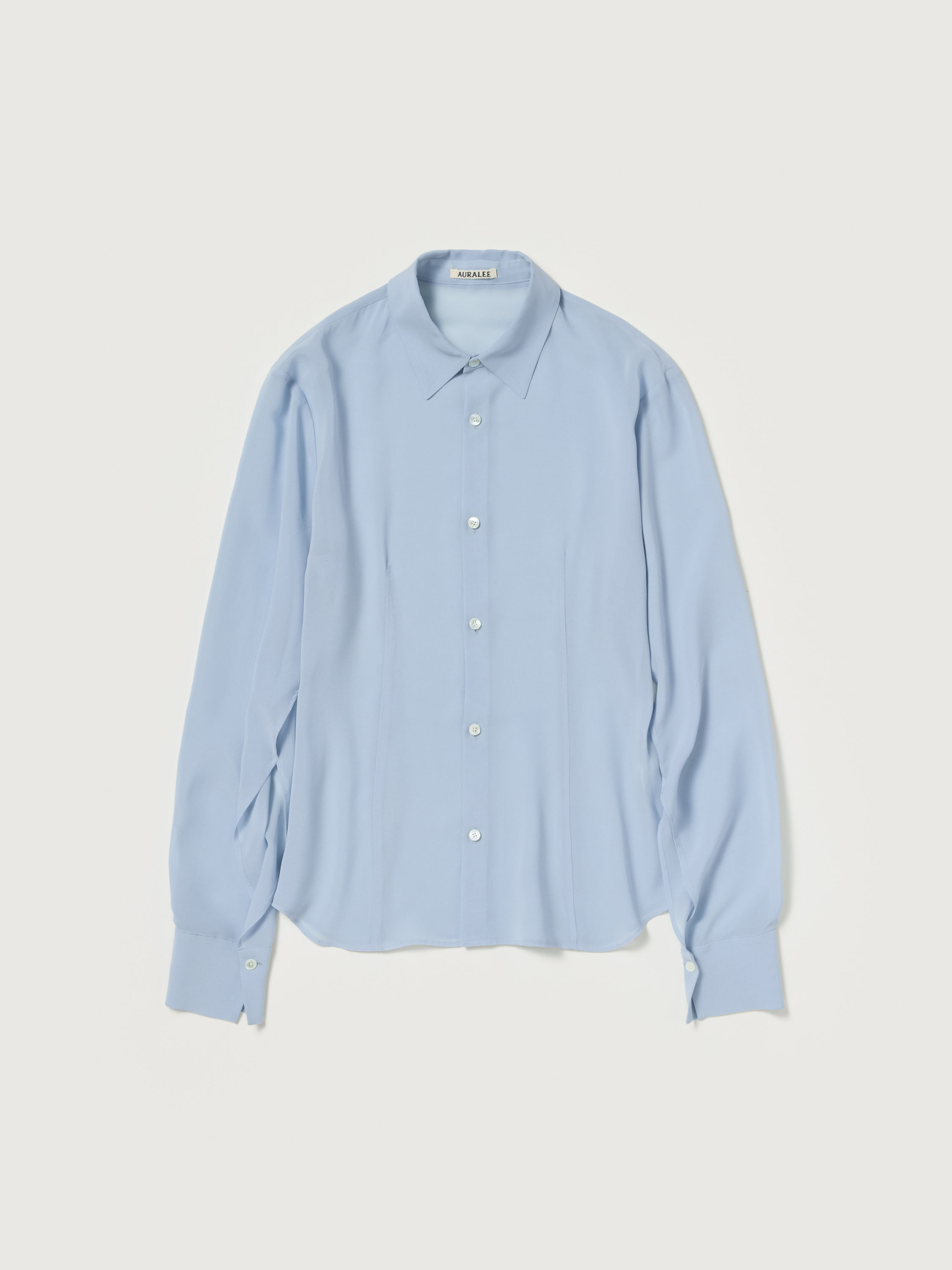 AIRY SILK GEORGETTE SHIRT 詳細画像 LIGHT BLUE 5