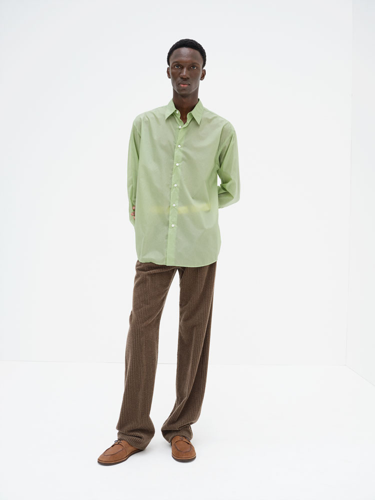 SHEER NYLON RIPSTOP SHIRT - AURALEE Official Website