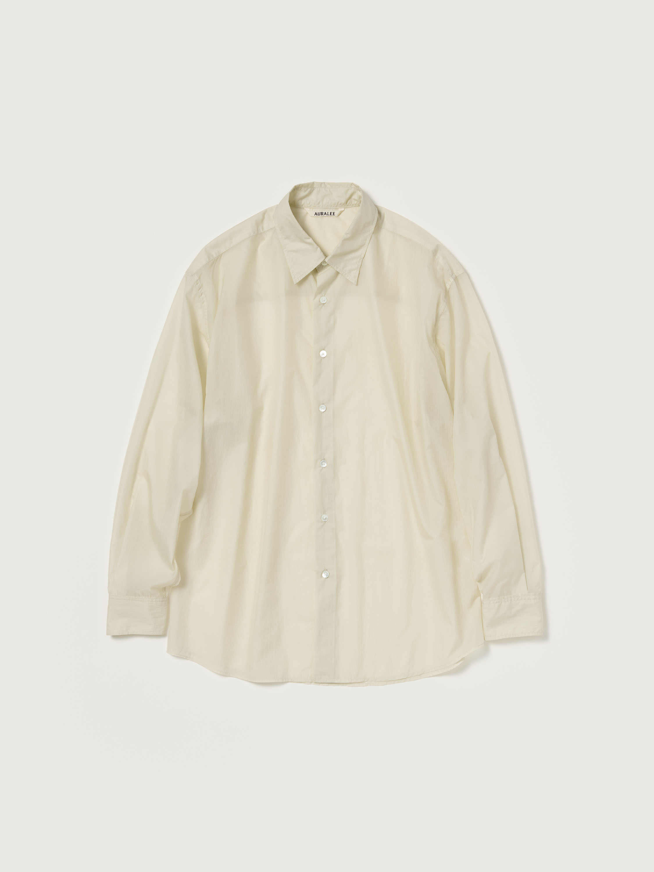 SHEER NYLON RIPSTOP SHIRT 詳細画像 DUSTY IVORY 1