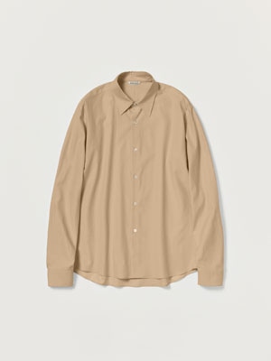 WASHED FINX TWILL SLIM SHIRT