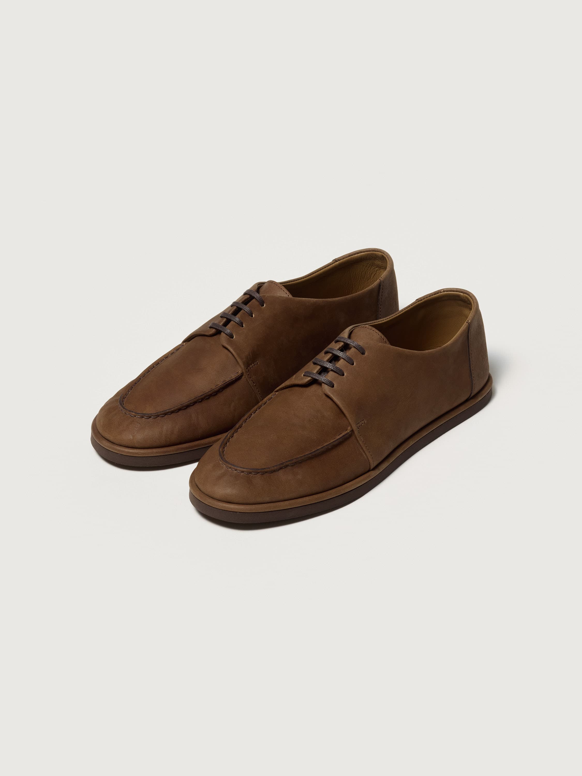 HORSEHIDE LEATHER LACE-UP SHOES 詳細画像 BROWN 1