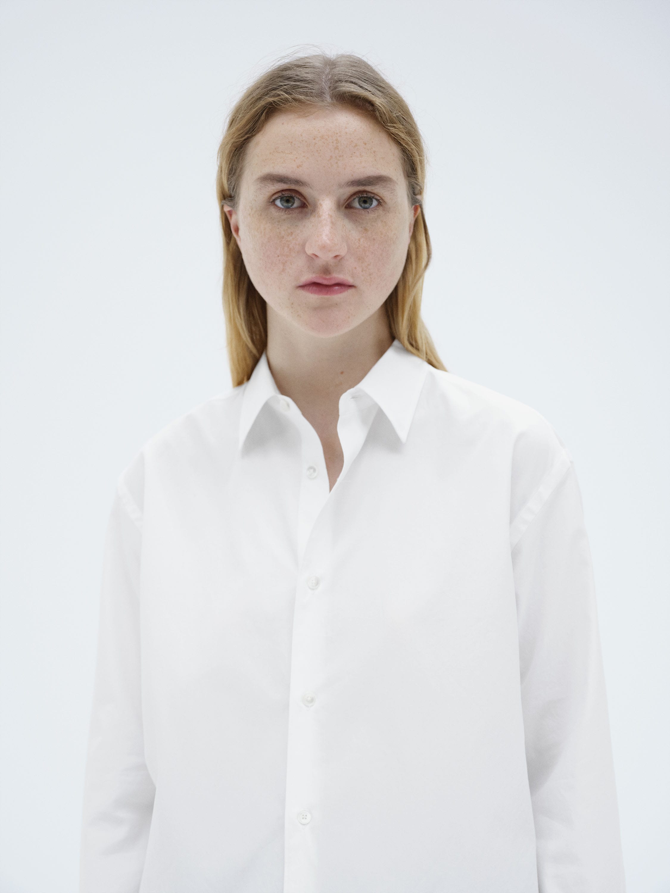 WASHED FINX TWILL SHIRT 詳細画像 WHITE 5