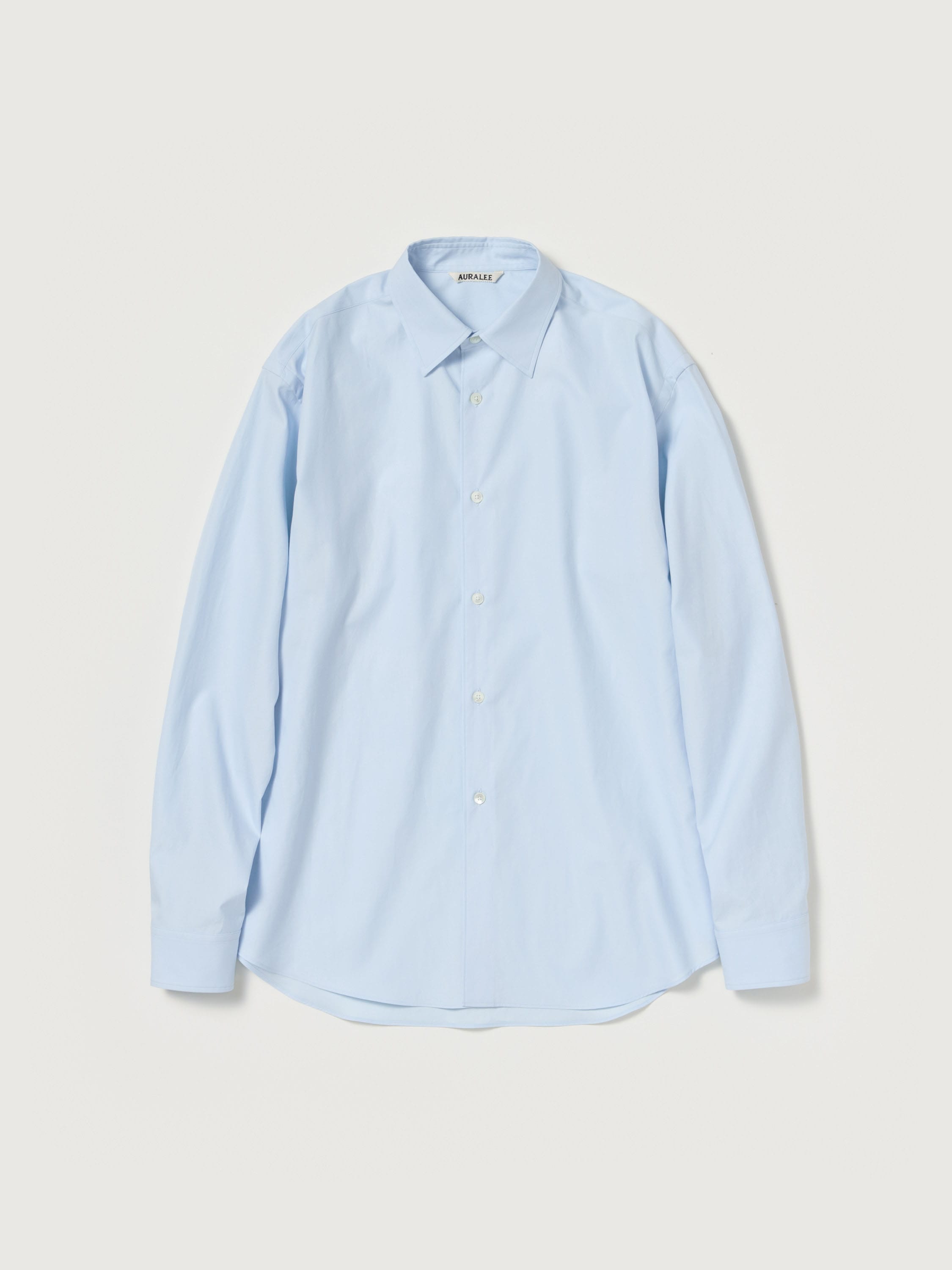 WASHED FINX TWILL SHIRT 詳細画像 LIGHT BLUE 1