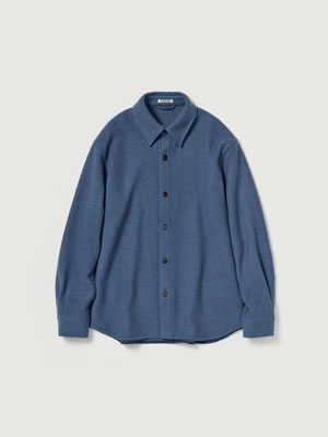 HOMESPUN TWEED SHIRT BLOUSON