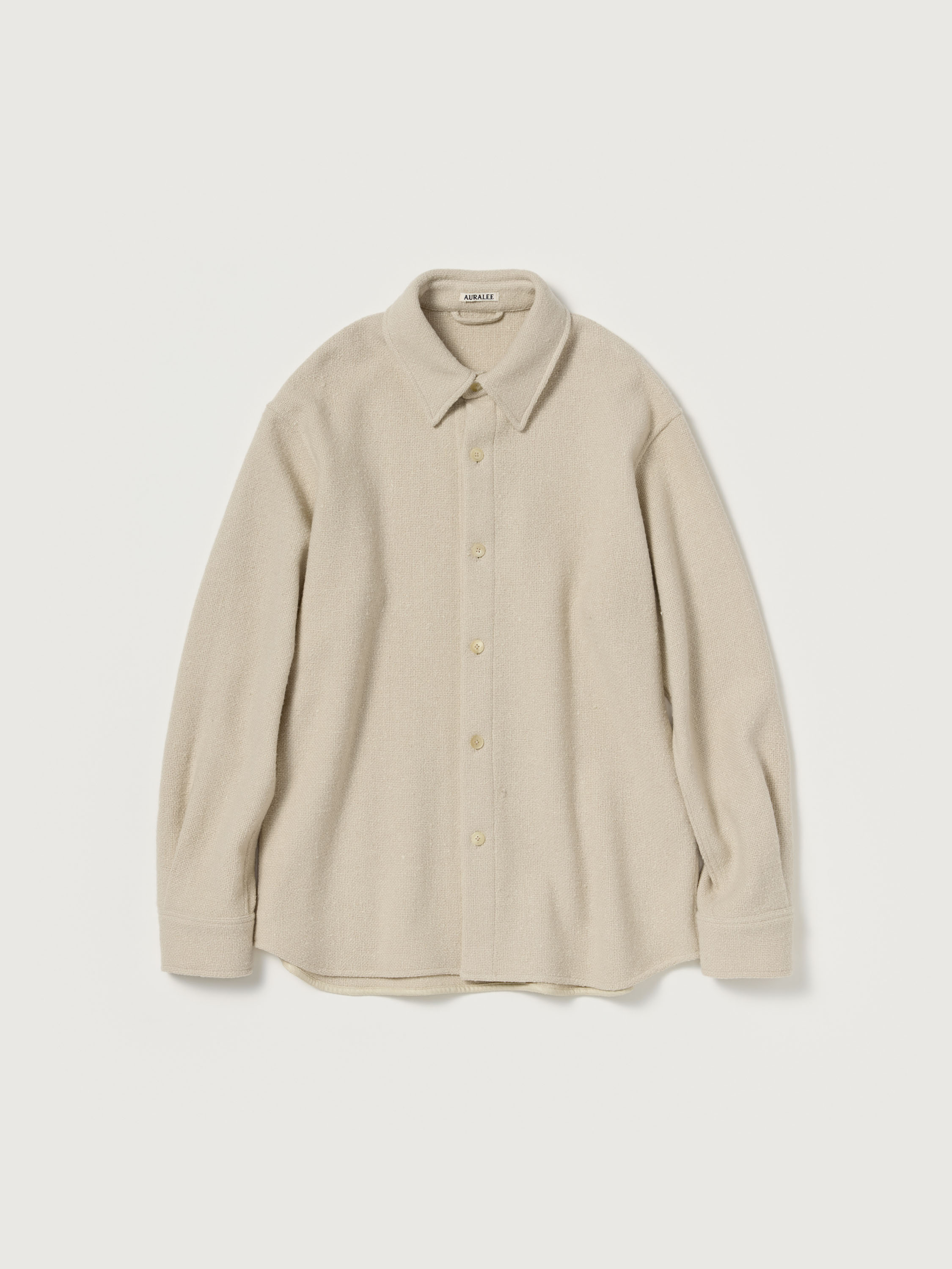 HOMESPUN TWEED SHIRT BLOUSON 詳細画像 IVORY BEIGE 5
