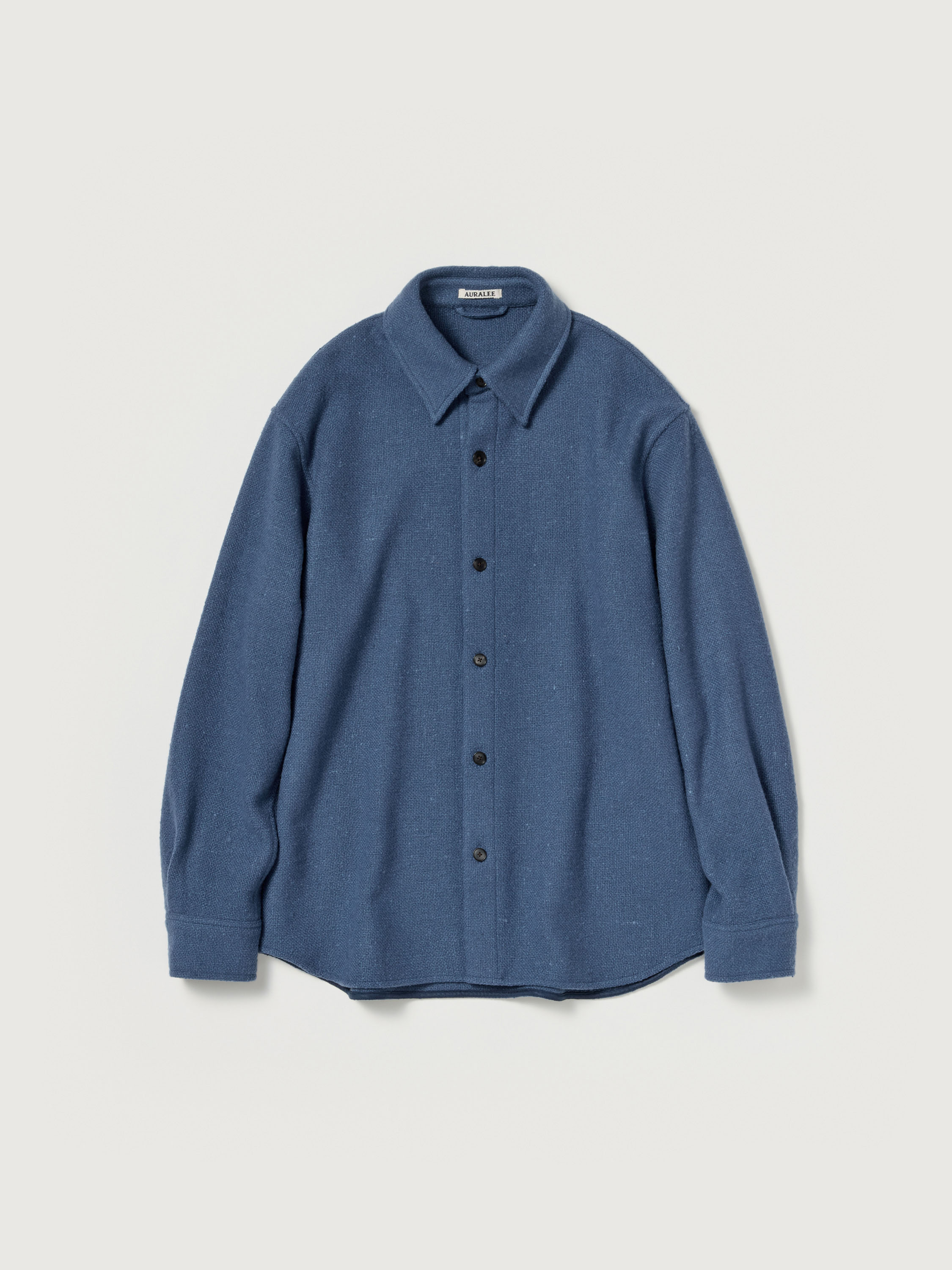 HOMESPUN TWEED SHIRT BLOUSON - AURALEE Official Website