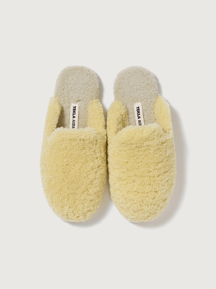 SHEARLING HOME SLIPPERS